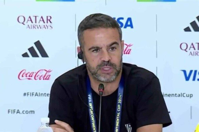 Técnico Artur Jorge em coletiva de imprensa - (crédito: Foto: Reproduçaõ) Técnico Artur Jorge em coletiva de imprensa - (crédito: Foto: Reproduçaõ)