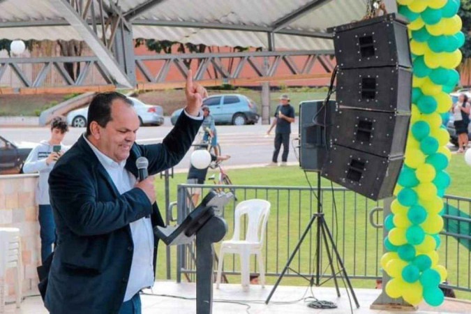 Prefeito afastado de Guapé, Nelson Lara, é acusado pelo MPMG  de receber lotes em forma de propina -  (crédito: Redes Sociais)