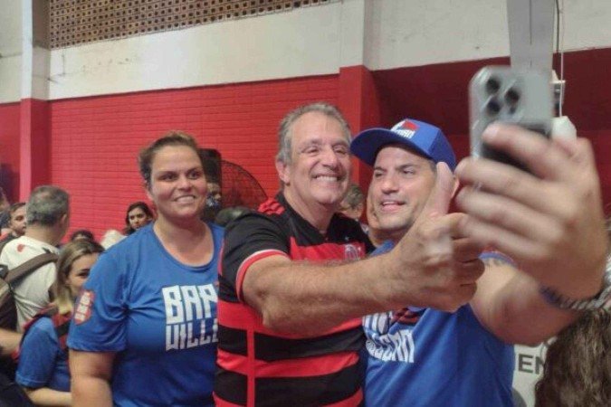 Bap vence disputa e se torna novo presidente do Flamengo para o próximo triênio - (crédito: Foto: Carlos Mello/Jogada 10) Bap vence disputa e se torna novo presidente do Flamengo para o próximo triênio - (crédito: Foto: Carlos Mello/Jogada 10)