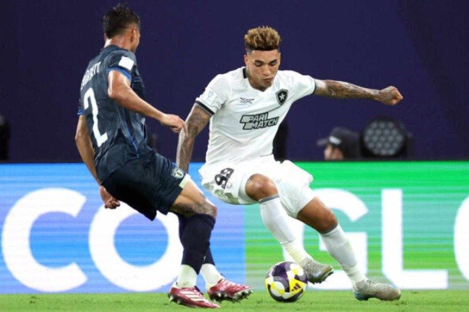 Atacante foi titular e não teve um bom desempenho no duelo contra os mexicanos  -  (crédito: Foto: Vitor Silva/Botafogo)