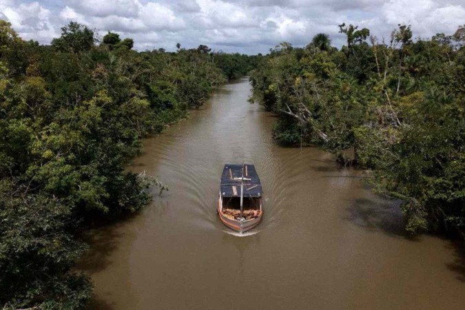 Segundo o Instituto Mãe Crioula, os dados mostram um cenário preocupante de conflitos em torno do controle, uso ou posse da terra na Amazônia -  (crédito: Pablo PORCIUNCULA / AFP)