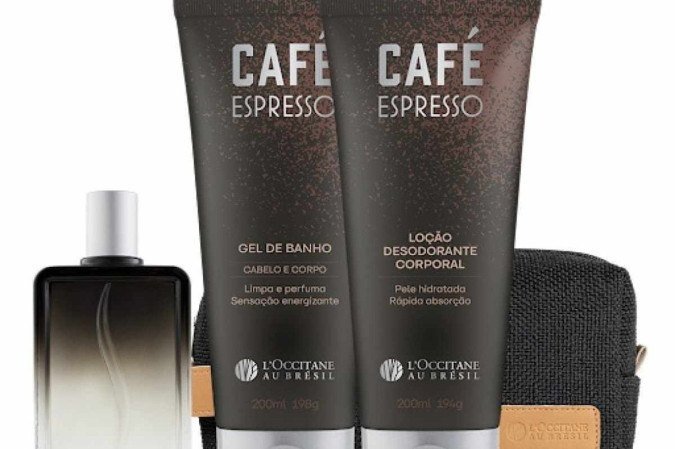 Combo Completo Café Espresso   Necessaire, da L'Occitane en Provence (R$ 386,60)