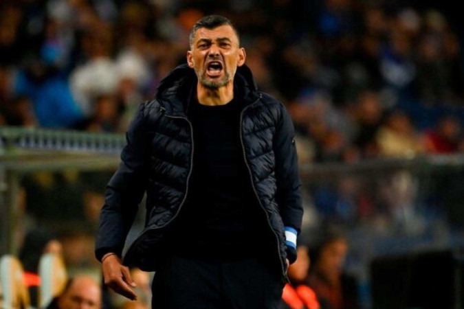 Sérgio Conceição fez grande trabalho no Porto; seria bom nome ao Vasco? -  (crédito: Foto: JOSEP LAGO/AFP via Getty Images)