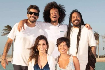 Marcelo Falcão e L7nnon estrelam a volta do Luau MTV -  (crédito: MTV/Divulgação)