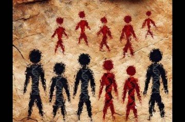 Os vestígios do Homo sapiens  aceitos pela ciência nesse tipo de ambiente eram bem mais recentes, de não mais de 70 mil anos na Ásia e na Oceania -  (crédito: Leonardo Iasi, MPI-EVA/Divulgação )