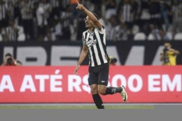 Eduardo, meia do Botafogo - (crédito: Vitor Silva/Botafogo) Eduardo, meia do Botafogo - (crédito: Vitor Silva/Botafogo)