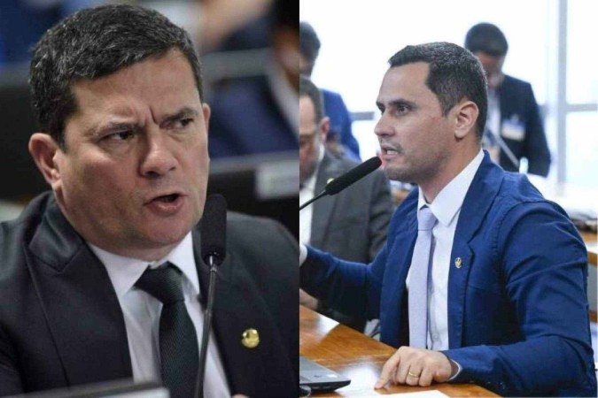 Sérgio Moro (União) e Cleitinho (Republicanos) despontam como favoritos nas disputas paranaense e mineira - (crédito: Pedro França/Agência Senado e Marcos Oliveira/Agência Senado) Sérgio Moro (União) e Cleitinho (Republicanos) despontam como favoritos nas disputas paranaense e mineira - (crédito: Pedro França/Agência Senado e Marcos Oliveira/Agência Senado)