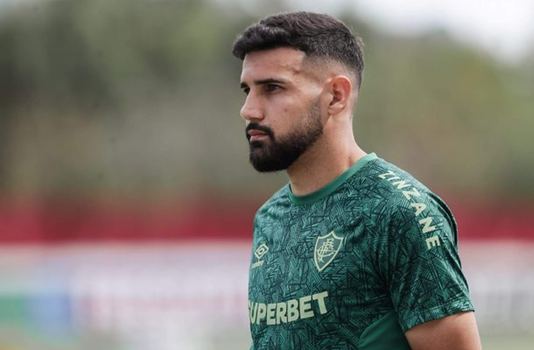 Dupla do Fluminense treina no CT mesmo pós-temporada