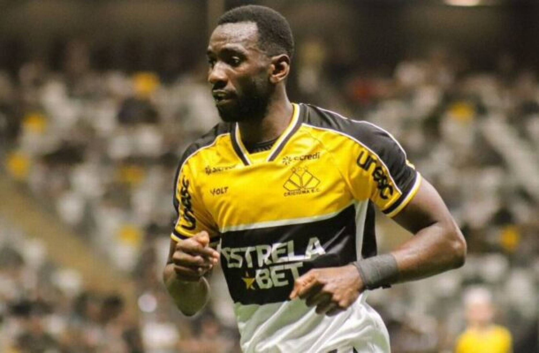 Bolasie em ação pelo Tigre catarinense no Campeonato Brasileiro -  (crédito: Foto: Celso da Luz / Criciúma)