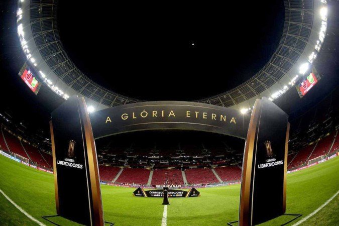 ané Garrincha foi palco da Recopa Sul-Americana em 2021, um dos torneios continentais da Conmbebol - (crédito: ALEXANDRE LOUREIRO/Staff Images/Conmebol) ané Garrincha foi palco da Recopa Sul-Americana em 2021, um dos torneios continentais da Conmbebol - (crédito: ALEXANDRE LOUREIRO/Staff Images/Conmebol)