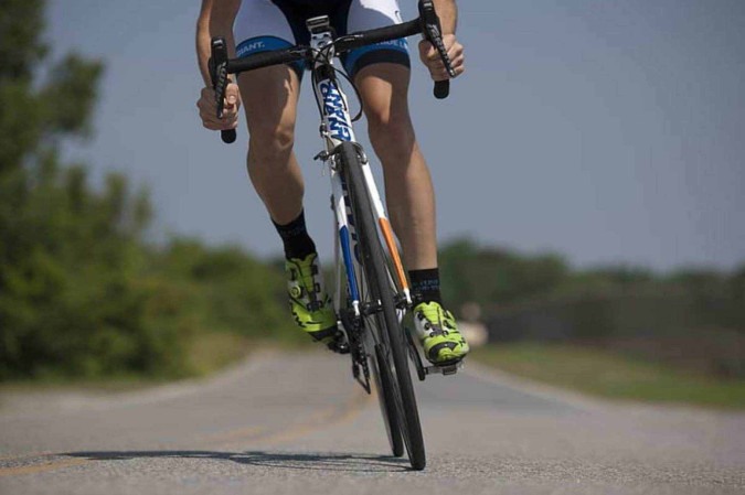 Atividades como andar de bicicleta podem elevar o valor do PSA -  (crédito: Pexel/Tradução )