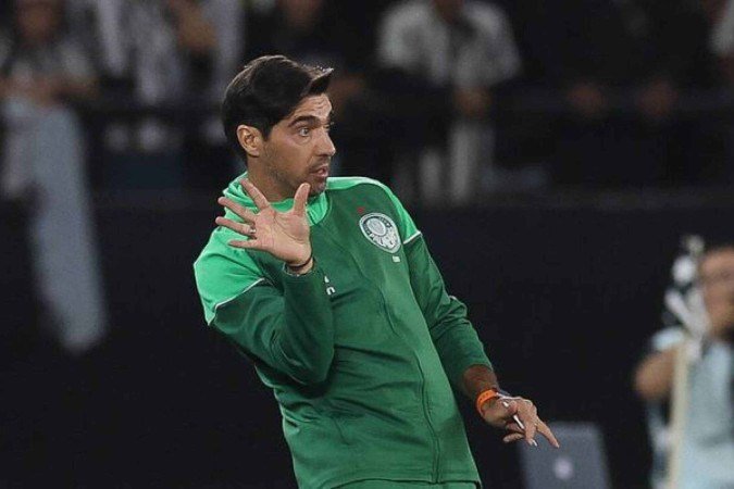 Abel Ferreira no comando do Palmeiras -  (crédito: Foto: Cesar Greco/Palmeiras)
