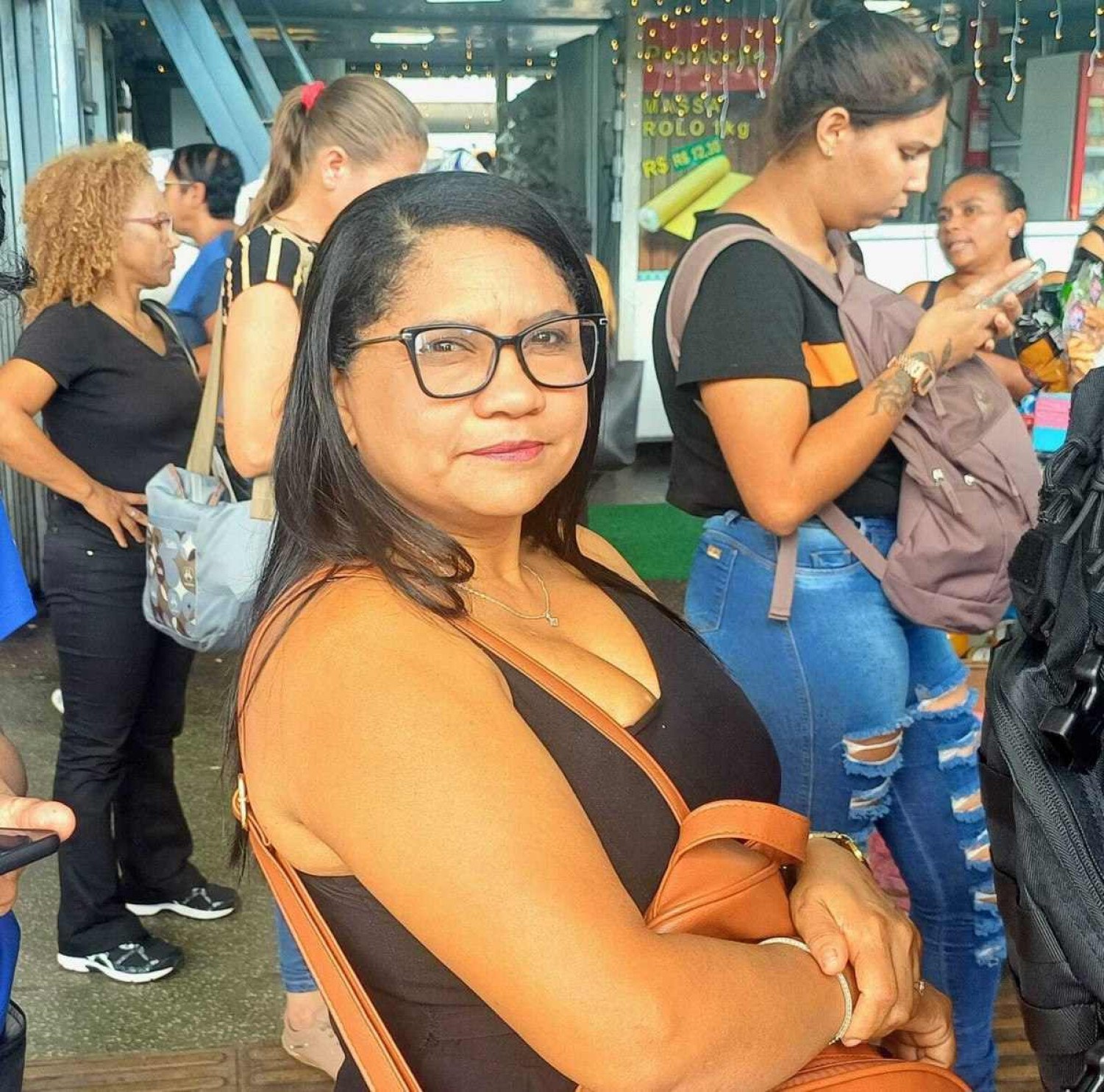 Maria Lúcia Batista trata a saúde em Santa Maria