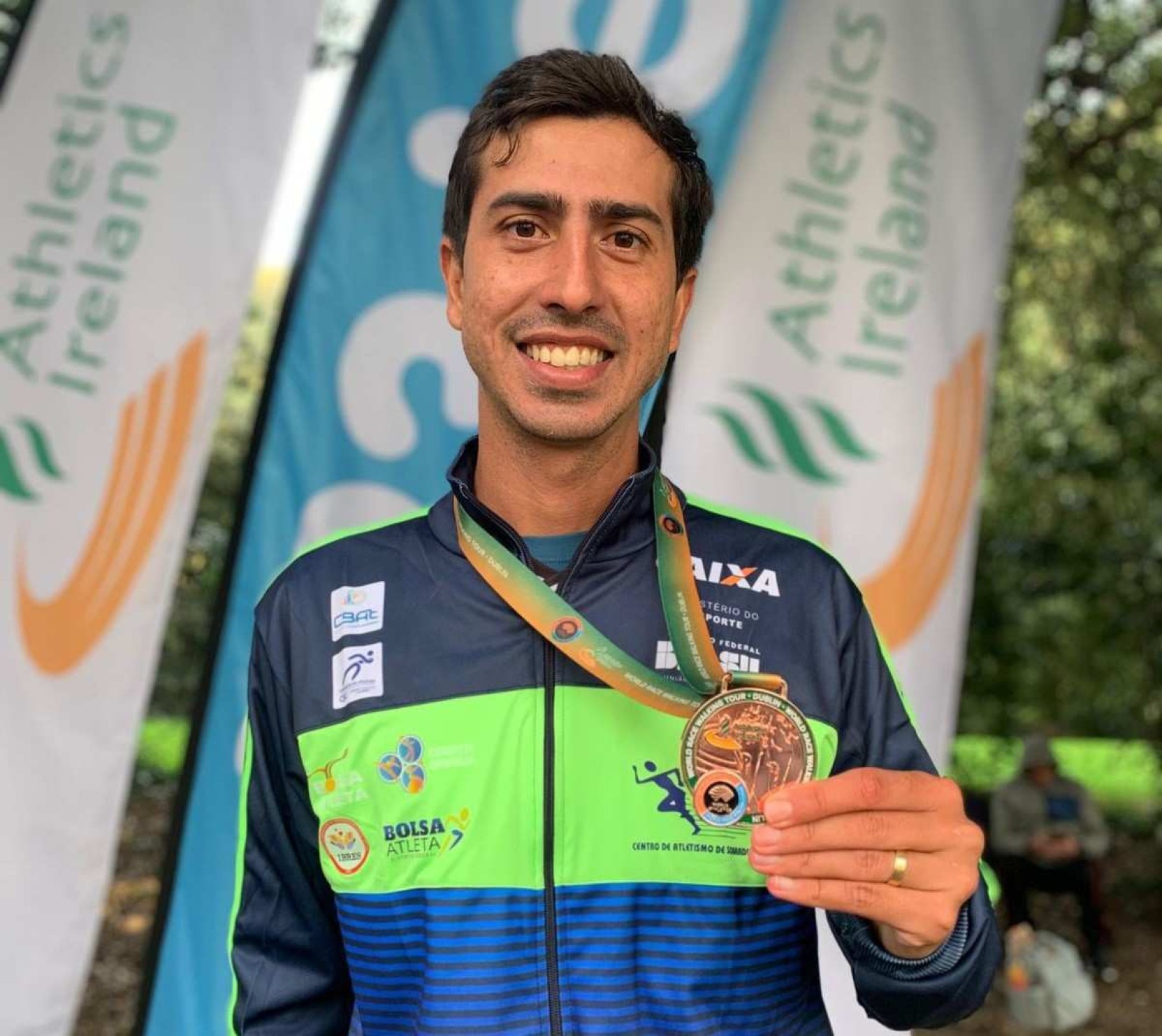 Caio Bonfim é bronze em Dublin e atinge marca para o Mundial de Tóquio