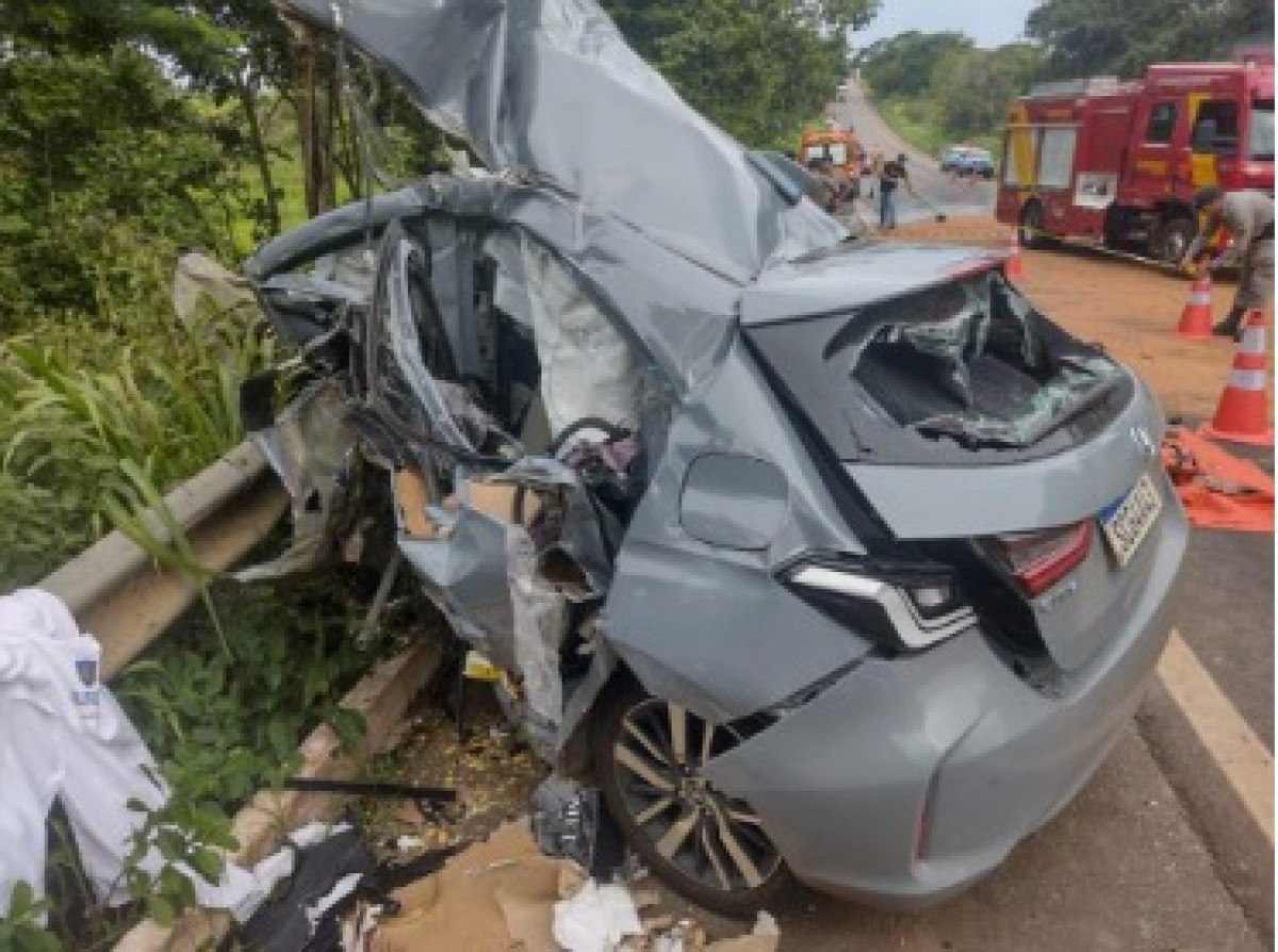 Quatro pessoas morrem após colisão frontal na GO-060