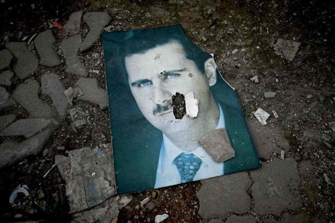 A guerra civil na Síria começou em 2011, durante a Primavera Árabe, quando Bashar al-Assad reprimiu uma revolução a favor da democracia -  (crédito: Ozan KOSE / AFP)