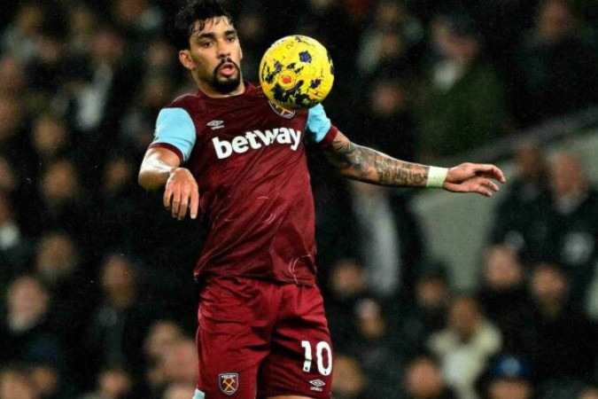 Lucas Paquetá pode voltar ao futebol brasileiro em 2025 -  (crédito: Foto: Ben Stansall/AFP via Getty Images)