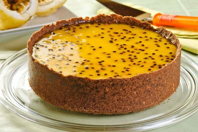 Torta de maracujá (Imagem: ArtbyPixel | Shutterstock)  -  (crédito: Edicase)