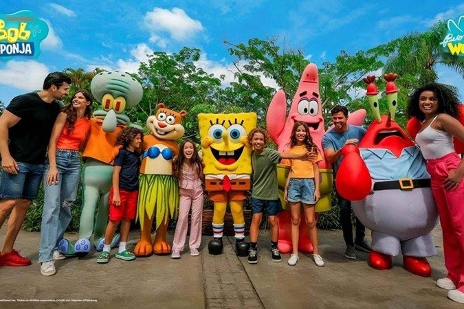 Bob Esponja e sua turma chegam ao Beto Carrero World - (crédito: Uai Turismo) Bob Esponja e sua turma chegam ao Beto Carrero World - (crédito: Uai Turismo)