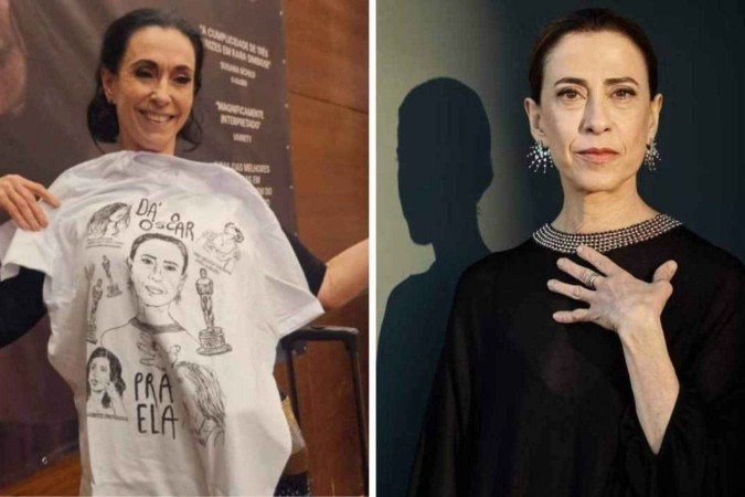 Lu Anastácio torce para sua clone, Fernanda Torres, ganhar o Oscar - (crédito: Reprodução / Instagram / Tom Barreto/Divulgação) Lu Anastácio torce para sua clone, Fernanda Torres, ganhar o Oscar - (crédito: Reprodução / Instagram / Tom Barreto/Divulgação)
