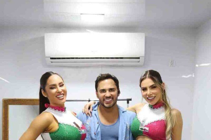 Isabele Nogueira, lucas Guimaães e Erika Schneider