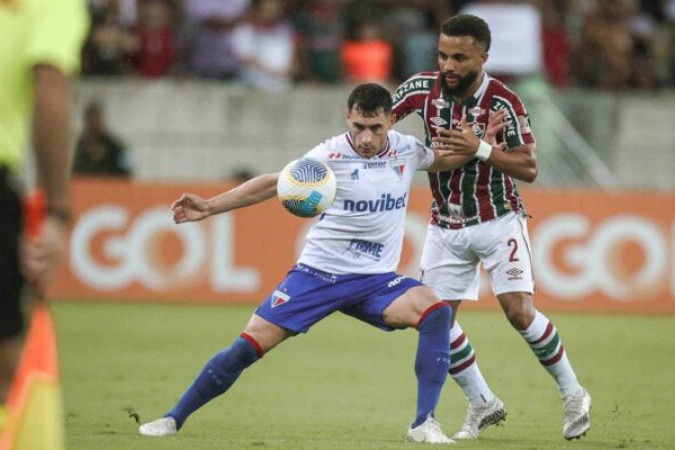 Samuel Xavier pode renovar por mais um ano com o Fluminense -  (crédito: Foto: MARCELO GONÃ?ALVES / FLUMINENSE F.C.)