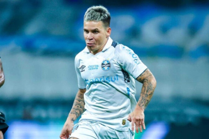 Cruzeiro tem interesse na contratação de Soteldo  -  (crédito: Foto: Lucas Uebel/Grêmio)