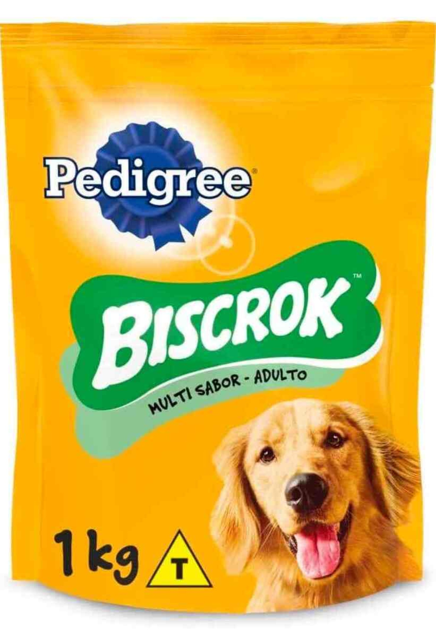 Biscoito Pedigree Biscrok Para Cães Adultos Multi 1Kg (R$ 29,90)