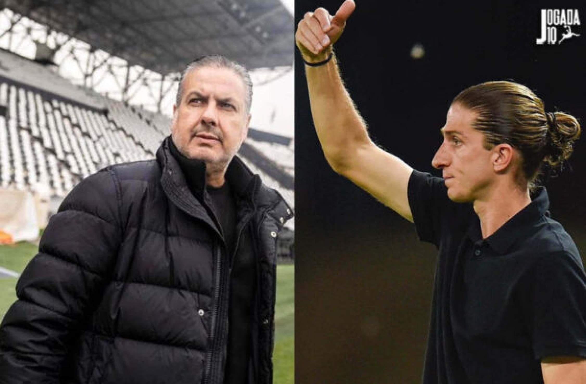 José Boto será o diretor técnico do Mengão e Filipe Luís segue como treinador  -  (crédito: Fotos: Divulgação/Shakhtar Donetsk/Marcelo Cortes/CRF)