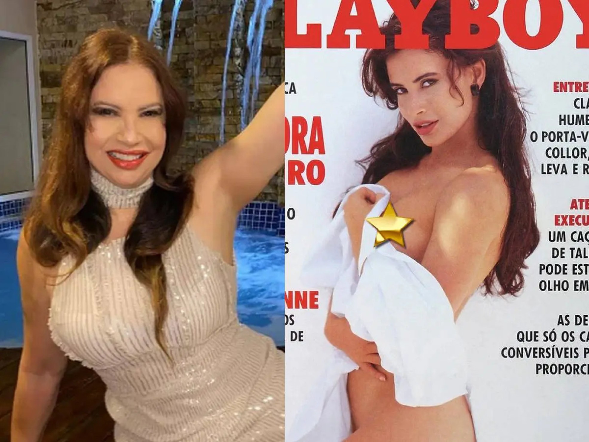 A atriz e modelo já protagonizou dois ensaios para a revista masculina
 -  (crédito: Reprodução/Instagram - Playboy )