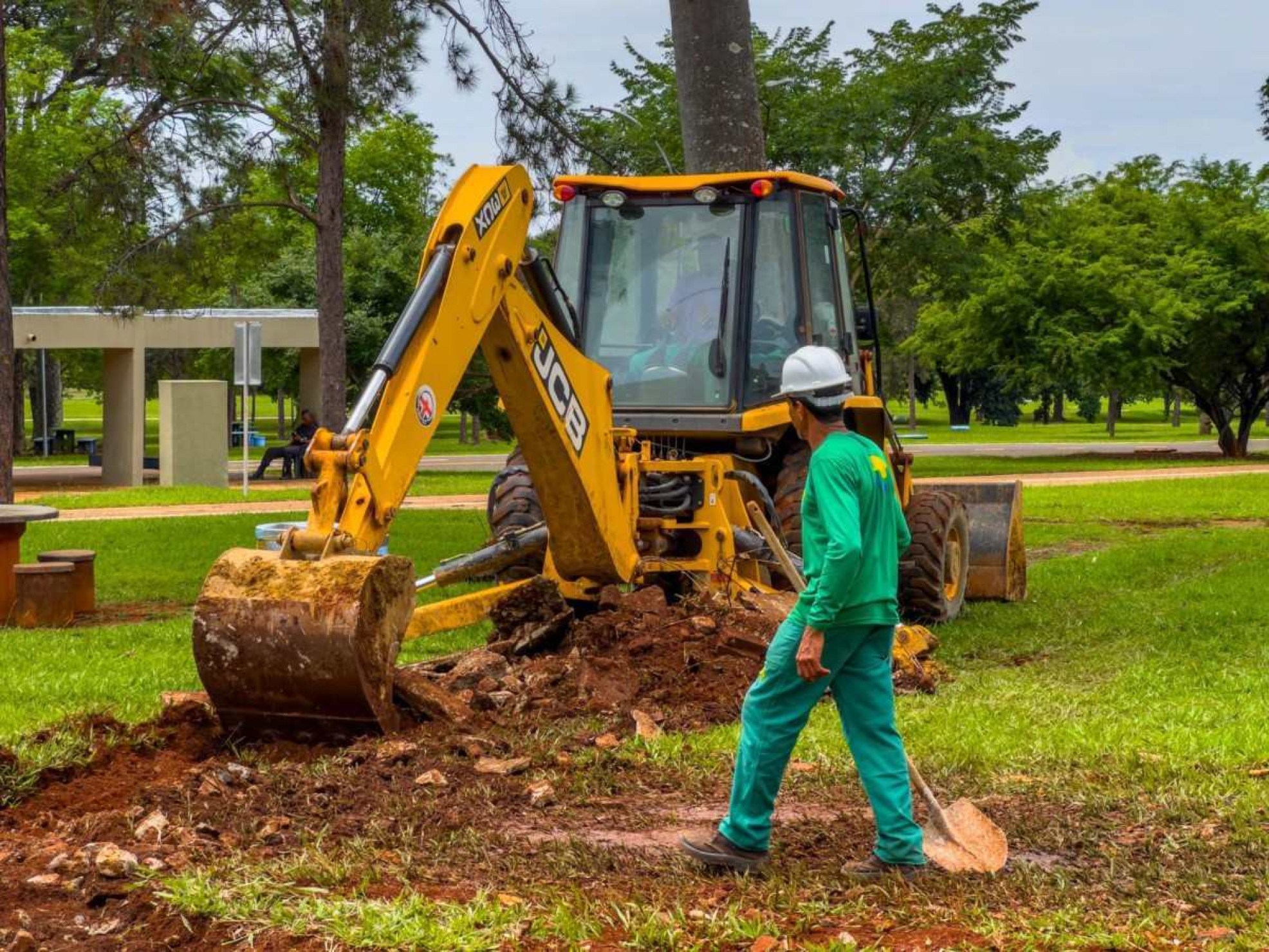 Começam as reformas nas churrasqueiras do Parque da Cidade