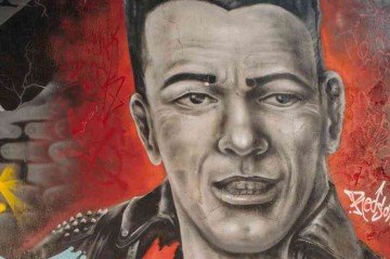 A banda Cólera participa do evento Vomitando a ceia
