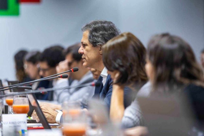 O ministro lembrou que, desde 2023, muitas despesas atuais foram criadas pelo governo anterior -  (crédito: Diogo Zacarias/Ministério da Fazenda)