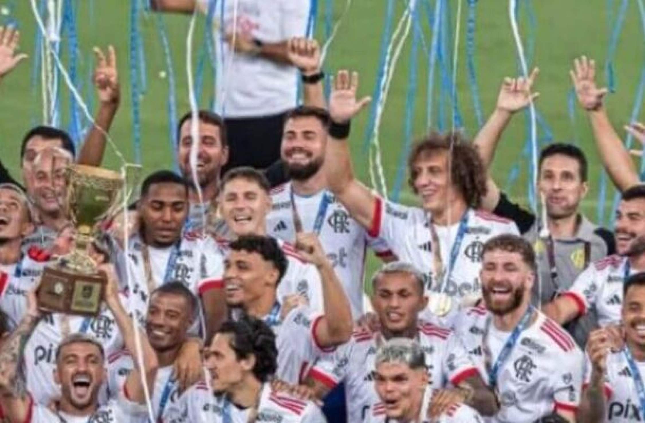 Flamengo é o atual campeão do campeonato carioca  -  (crédito: Foto: Paula Reis /Flamengo)