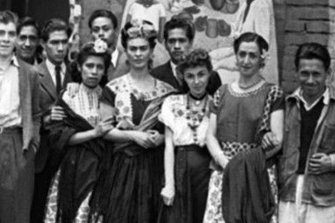 Frida Kahlo e o marido, Diego Rivera, eram professores da Esmeralda -  (crédito: Getty Images)