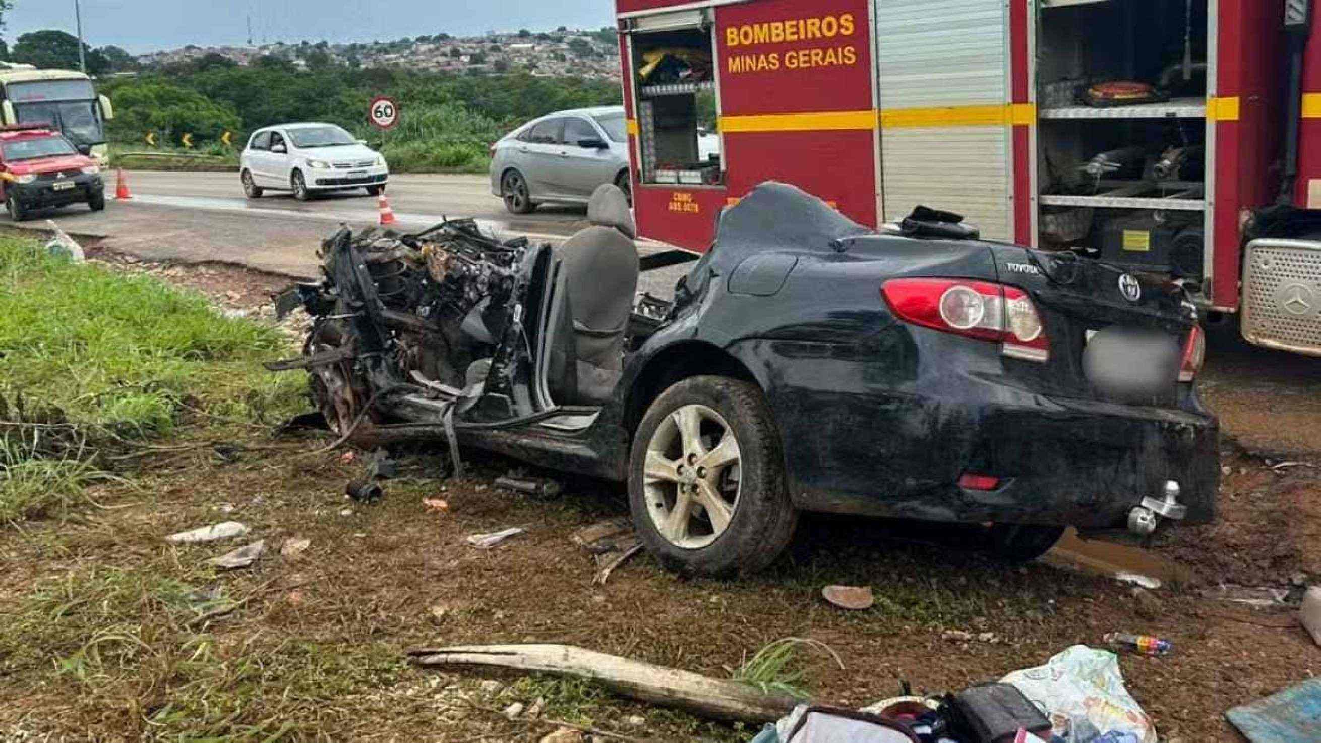 É estável o estado de saúde da criança que sobreviveu a acidente em Paracatu