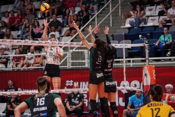 O Brasília Vôlei encerrou a participação no primeiro turno na noite do último sábado na grande São Paulo: nono lugar -  (crédito: Carol Fotografia/Osasco)