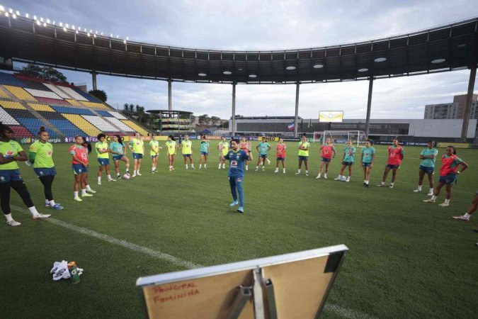 Arthur Elias ensaiará a Seleção Brasileira para a nona conquista em 11 edições de Copa América Feminina -  (crédito: Livia Villas Boas/CBF)