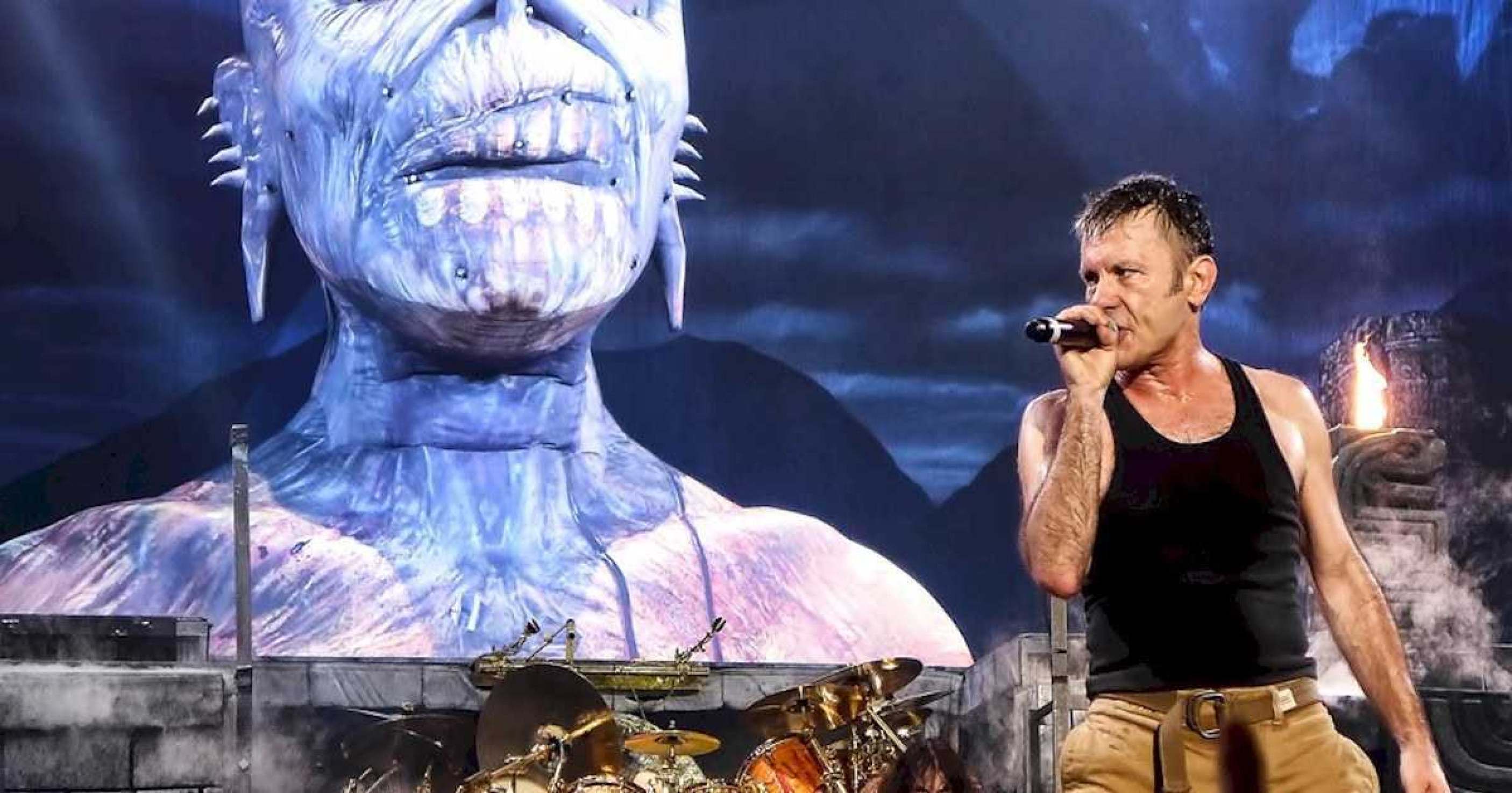 Iron Maiden cresce no streaming após turnê no Brasil 