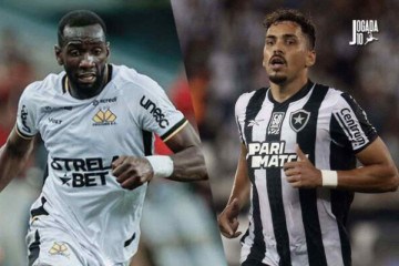 Bolasie foi um dos poucos a se salvar no Criciúma, e Eduardo teve pouco espaço no Botafogo -  (crédito: Foto: Reprodução / Instagram Bolasie; Vitor Silva / BFR)