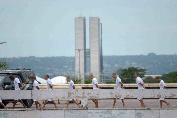 Policiais penais reivindicam o cumprimento do acordo de redução do interstício e a aplicação do mesmo reajuste concedido às demais forças de segurança -  (crédito: Material cedido ao Correio)