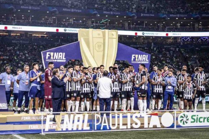 ABRIL -  No jogo de volta da grande final do Campeonato Paulista, Santos não consegue segurar a vantagem, perde para o Palmeiras e fica com o vice-campeonato no Estadual. - Foto: Raul Baretta/ Santos FC