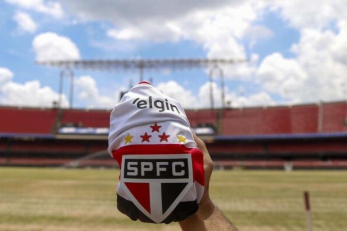 São Paulo acerta com nova patrocinadora -  (crédito: Foto: Divulgação/ São Paulo FC)