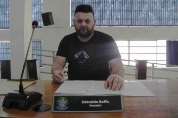 Ederaldo Boffo iniciaria o terceiro mandato como vereador  -  (crédito: Câmara Municipal de Vespasiano/Divulgação)