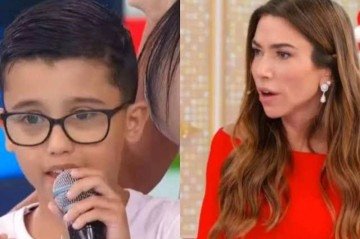 Patrícia Abravanel reage após menino mandar recado para Globo, ao vivo no SBT
