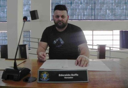 Ederaldo Boffo iniciaria o terceiro mandato como vereador  -  (crédito: Câmara Municipal de Vespasiano/Divulgação)