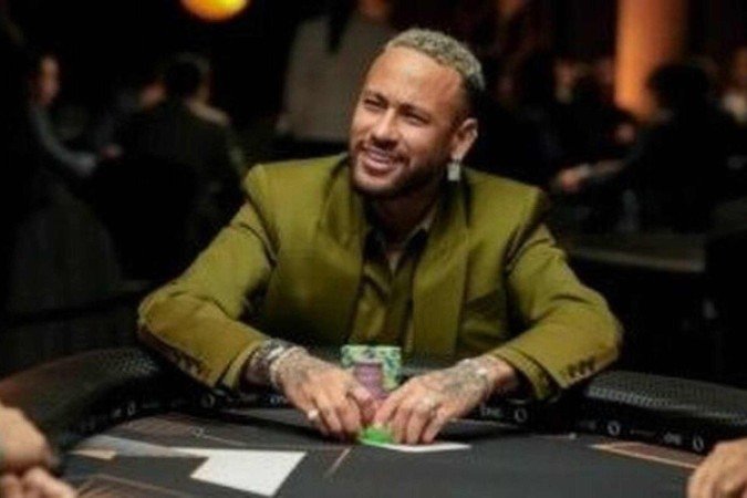 Neymar durante torneio exclusivo de pôquer - (crédito: Foto: Divulgação) Neymar durante torneio exclusivo de pôquer - (crédito: Foto: Divulgação)