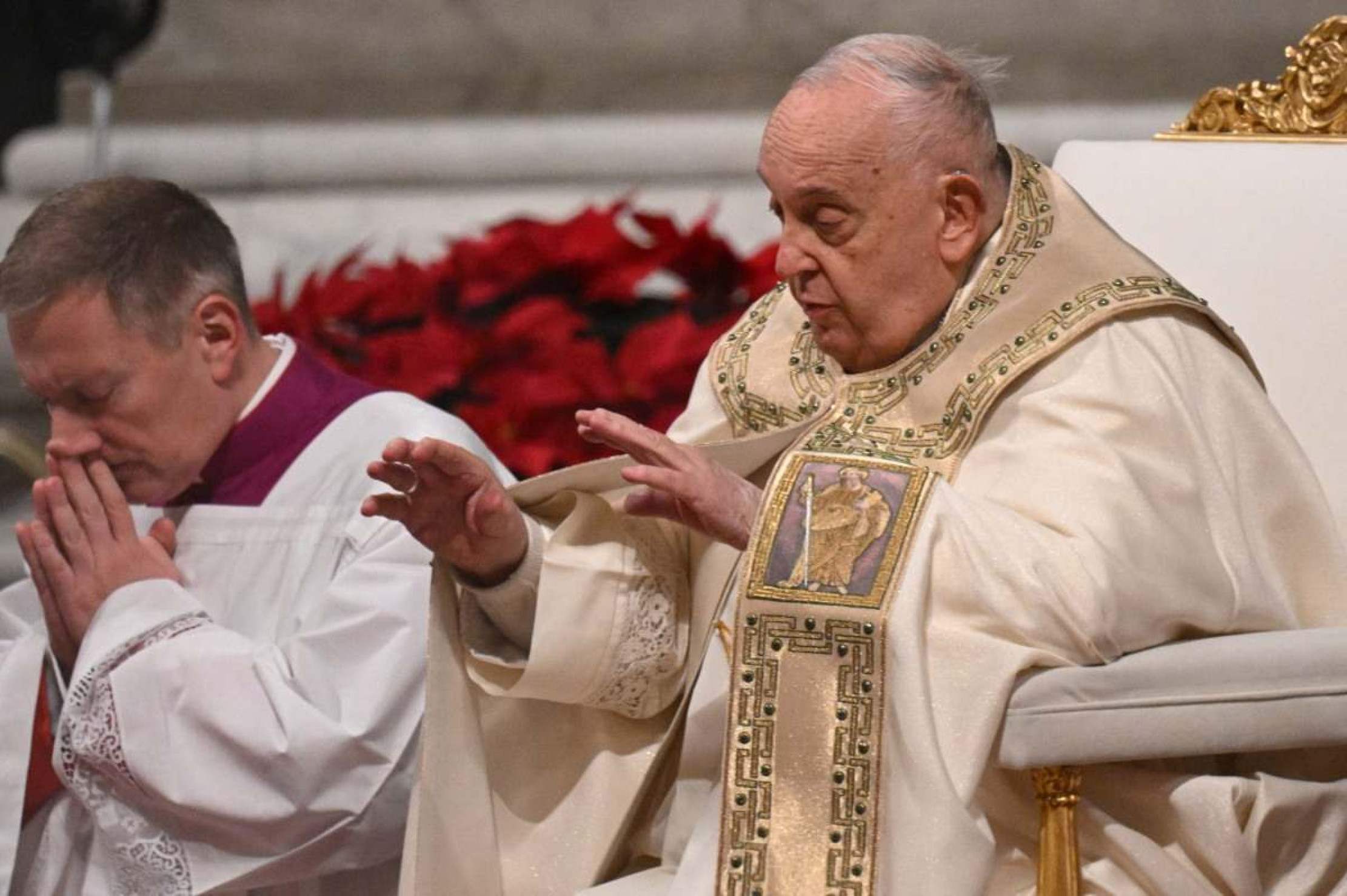 Papa celebra o Natal e inicia o Jubileu 2025, 'Ano Santo' em Roma