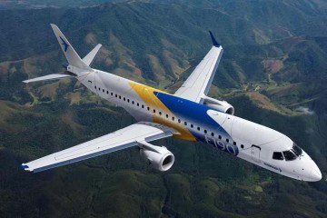 Queda de avião da Embraer mata pelo menos 38 mortos no Cazaquistão -  (crédito: Divulgação/Embraer)