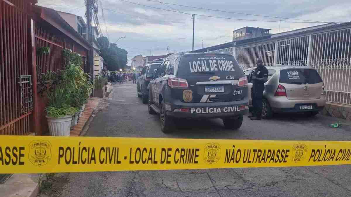 Idosa de 61 anos é morta a tiros em Ceilândia em possível acerto de contas contra ex-genro dela -  (crédito: Darcianne Diogo)